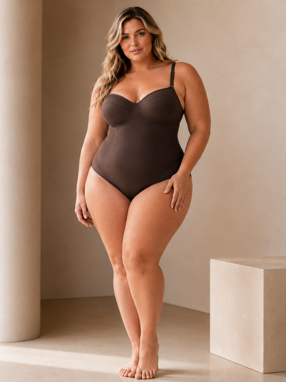 Sculva model wearing size 3XL