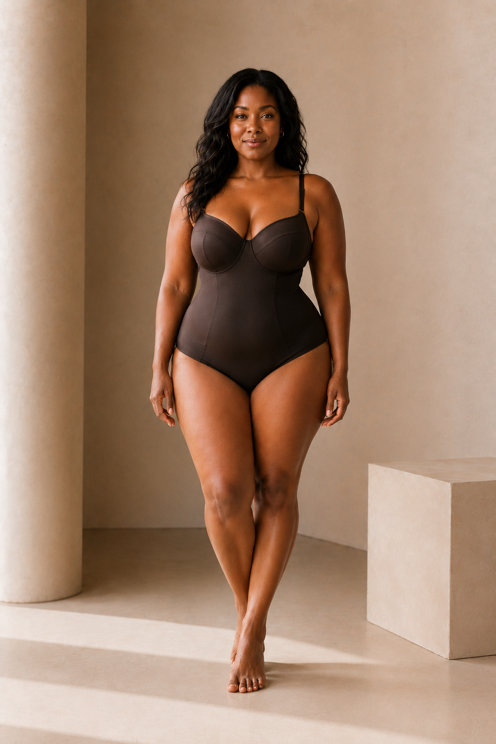 Sculva model wearing size XL